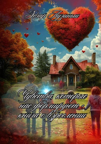 Обложка книги  «Чувства, которые нас формируют – книга о взрослении»
