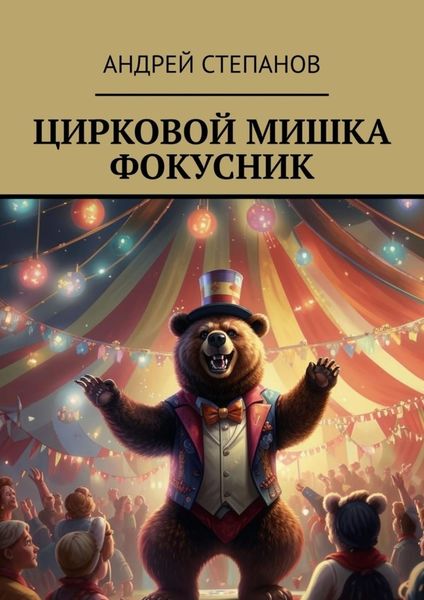 Обложка книги  «Цирковой мишка фокусник»