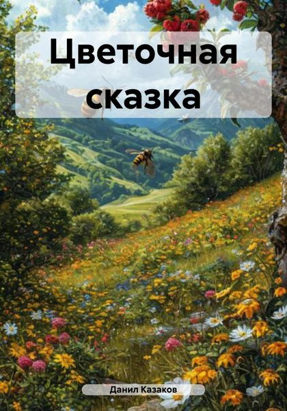 Обложка книги  «Цветочная сказка»