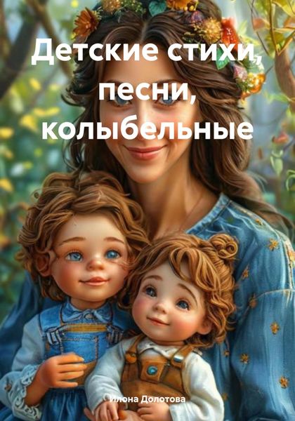 Обложка книги  «Детские стихи, песни, колыбельные»