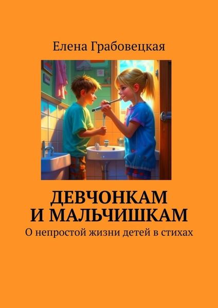 Обложка книги  «Девчонкам и мальчишкам. О непростой жизни детей в стихах»