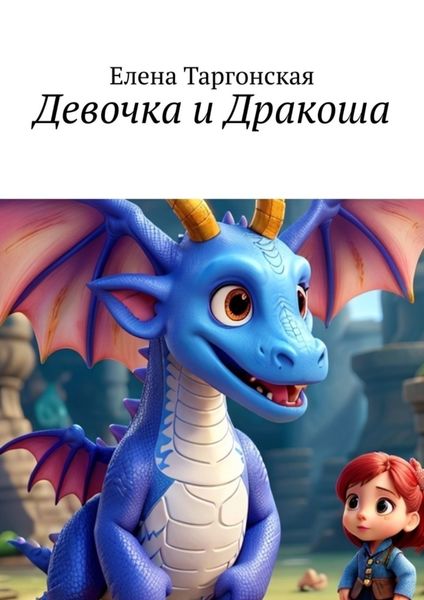 Обложка книги  «Девочка и Дракоша»