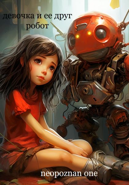Обложка книги  «Девочка и ее друг-робот»