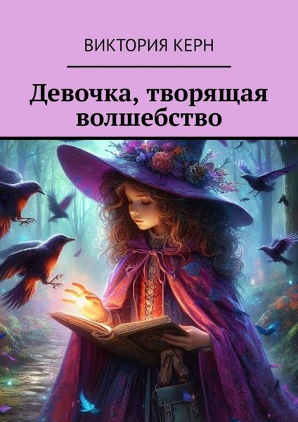 Обложка книги  «Девочка, творящая волшебство»
