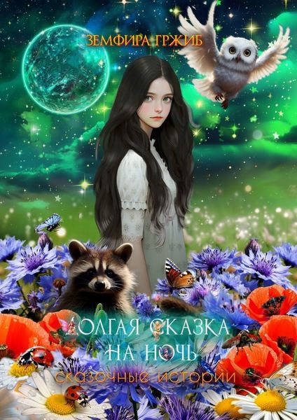 Обложка книги  «Долгая сказка на ночь. Сказочные истории»