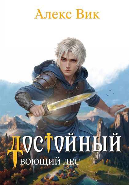 Обложка книги  «Достойный 2. Воющий лес»