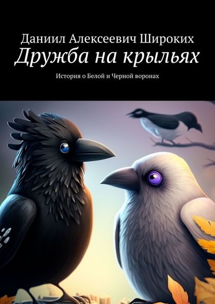 Обложка книги  «Дружба на крыльях. История о Белой и Черной воронах»