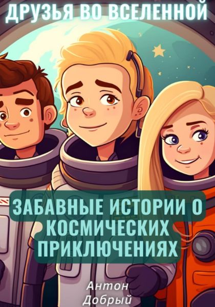 Обложка книги  «Друзья во Вселенной. Забавные истории о космических приключениях»