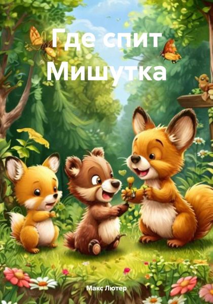 Обложка книги  «Где спит Мишутка»