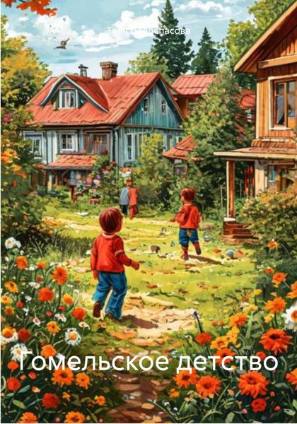 Обложка книги  «Гомельское детство»