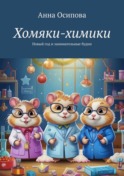Обложка книги  «Хомяки-химики. Новый год и занимательные будни»
