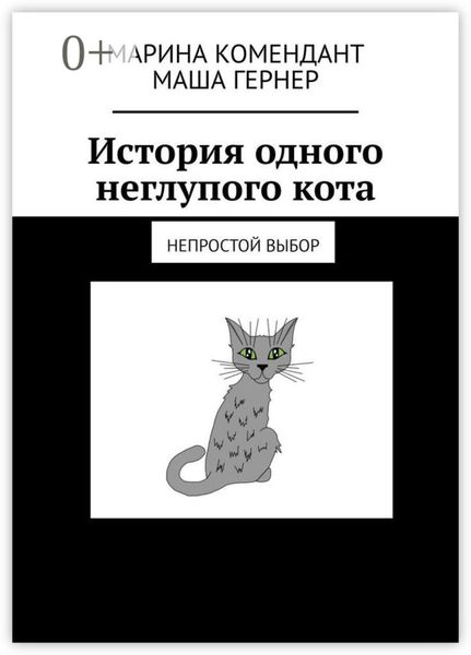 Обложка книги  «История одного неглупого кота. Непростой выбор»