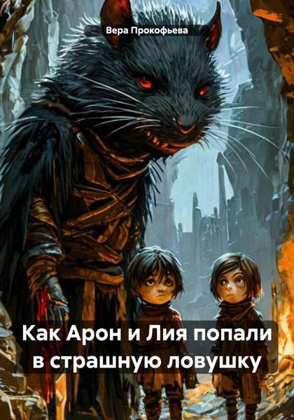 Обложка книги «Как Арон и Лия попали в страшную ловушку»