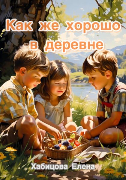 Обложка книги  «Как же хорошо в деревне»