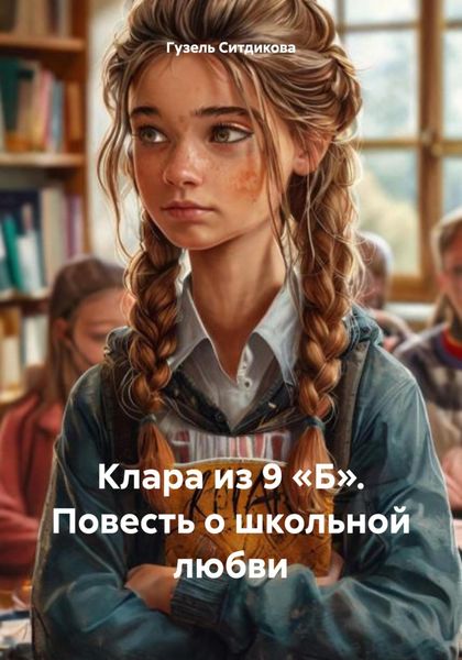Обложка книги  «Клара из 9 «Б». Повесть о школьной любви»