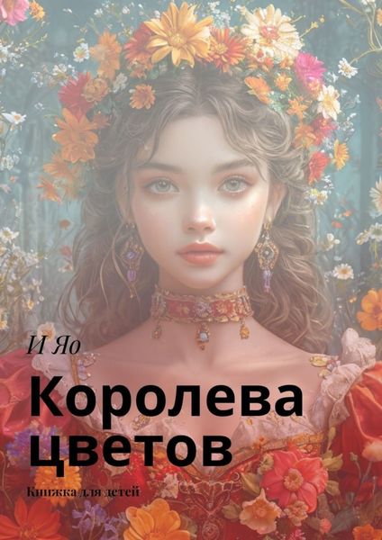 Обложка книги  «Королева цветов. Книжка для детей»