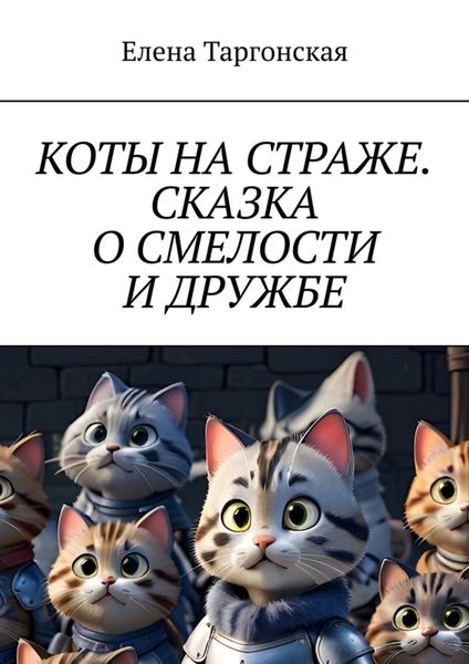 Обложка книги  «Коты на страже. Сказка о смелости и дружбе»