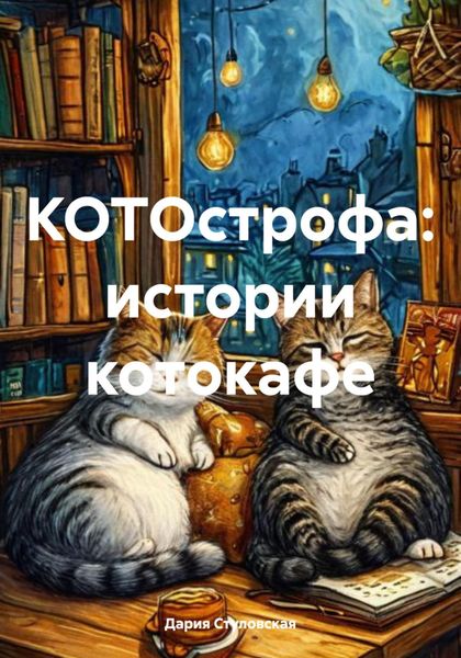 Обложка книги  «КОТОстрофа: истории котокафе»