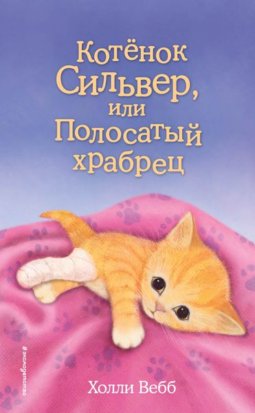 Обложка книги  «Котёнок Сильвер, или Полосатый храбрец»
