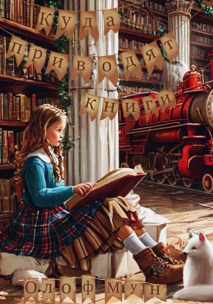 Обложка книги  «Куда приводят книги»