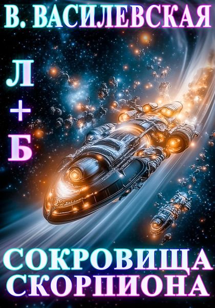 Обложка книги  «Л+Б. Сокровища Скорпиона»