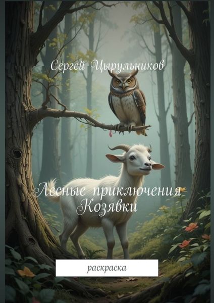Обложка книги  «Лесные приключения Козявки. Раскраска»