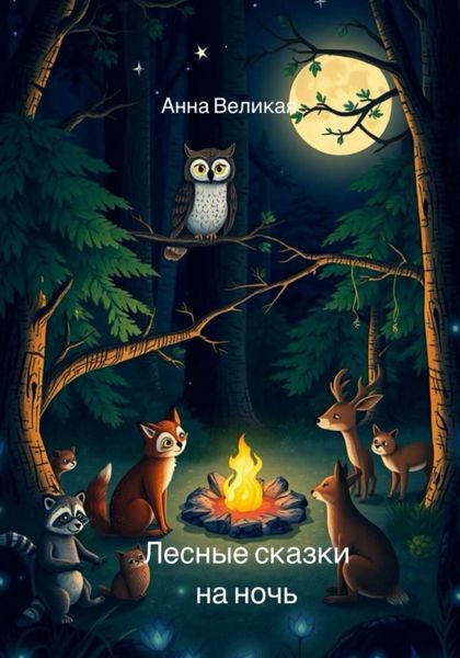 Обложка книги  «Лесные сказки на ночь»