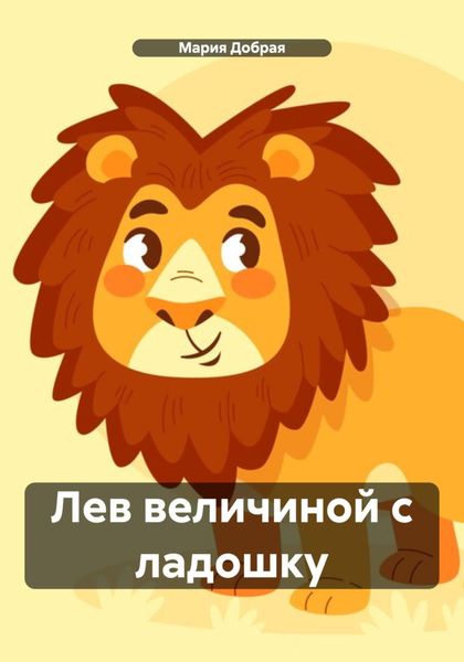 Обложка книги  «Лев величиной с ладошку»