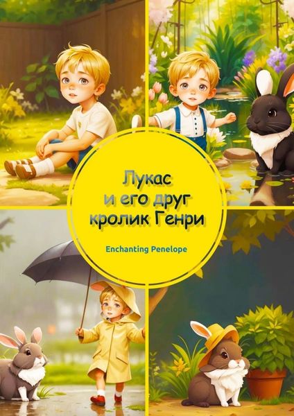 Обложка книги  «Лукас и его друг кролик Генри»