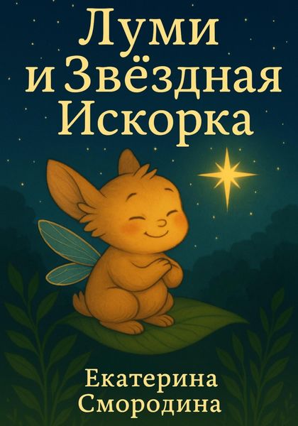 Обложка книги  «Луми и Звёздная Искорка»