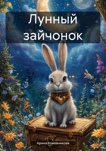 Обложка книги  «Лунный зайчонок»