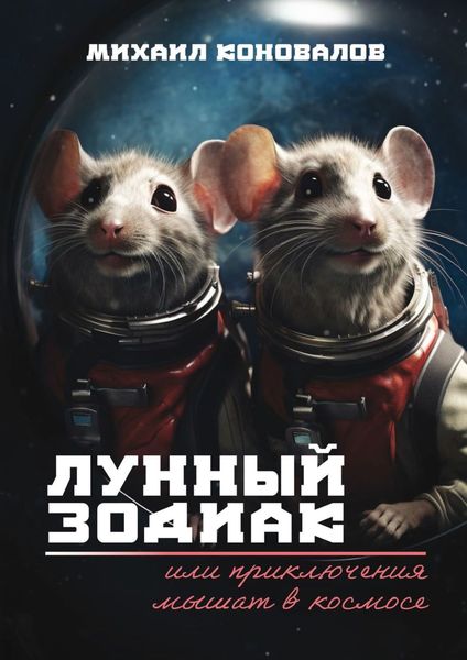 Обложка книги  «Лунный зодиак, или Приключения мышат в космосе»