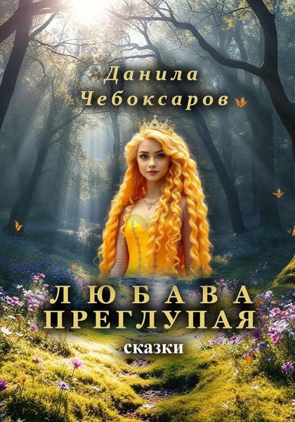 Обложка книги  «Любава Преглупая»