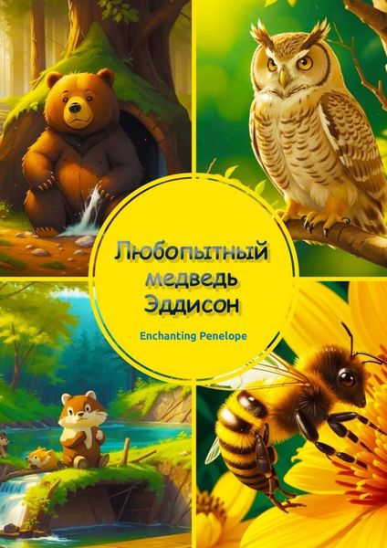 Обложка книги  «Любопытный медведь Эддисон»