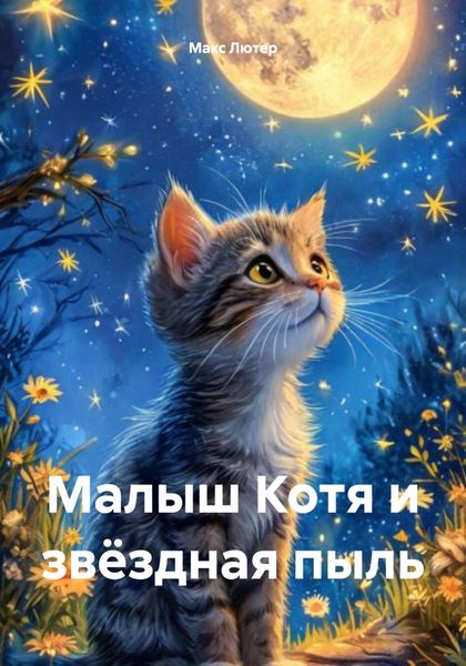 Обложка книги  «Малыш Котя и звёздная пыль»