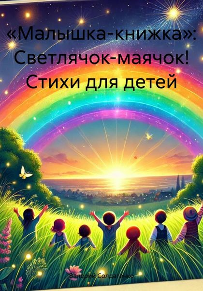Обложка книги  ««Малышка-книжка»: Светлячок-маячок! Стихи для детей»