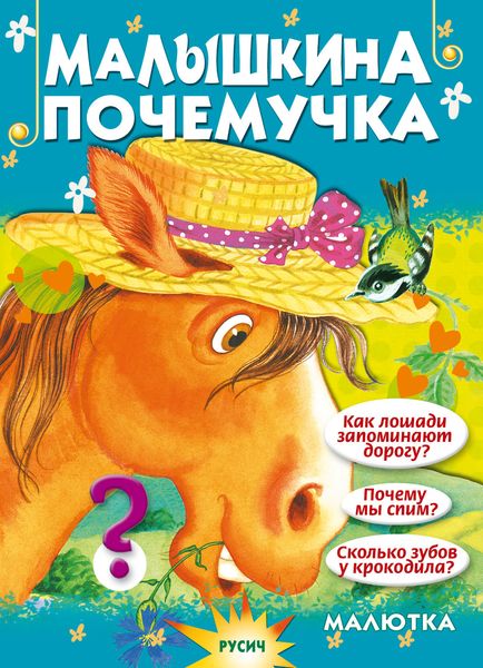 Обложка книги  «Малышкина почемучка»