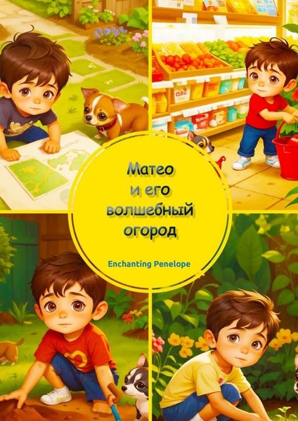 Обложка книги  «Матео и его волшебный огород»