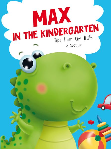 Обложка книги  «Max in the kindergarten»