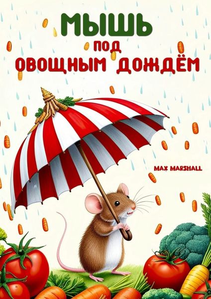 Обложка книги  «Мышь под овощным дождём»
