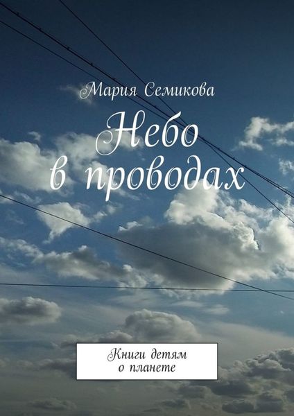 Обложка книги  «Небо в проводах. Книги детям о планете»