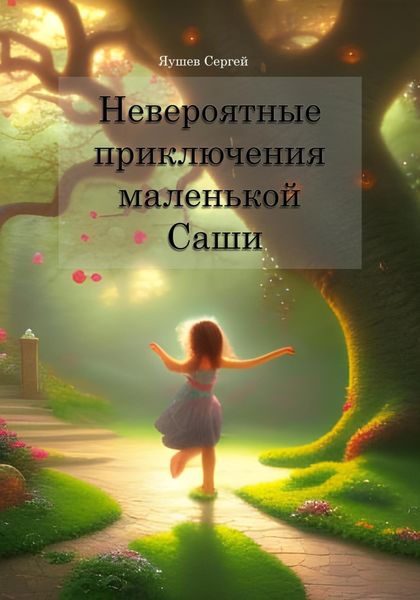 Обложка книги  «Невероятные приключения маленькой Саши»