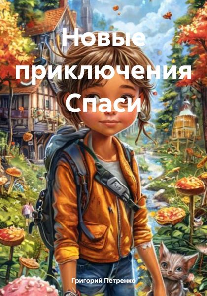 Обложка книги  «Новые приключения Спаси»
