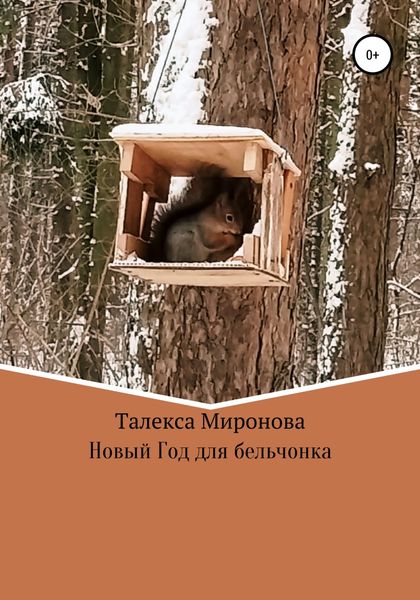 Обложка книги  «Новый год для бельчонка»