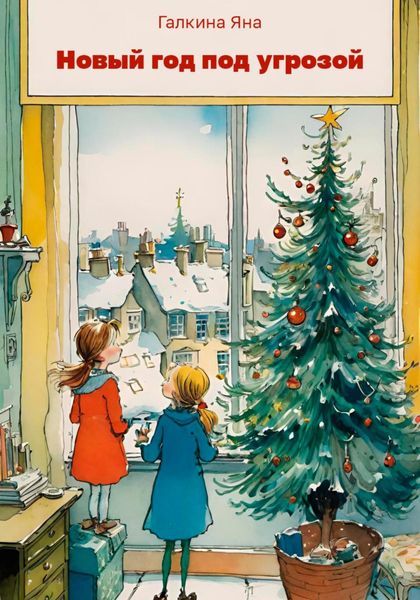Обложка книги  «Новый год под угрозой»
