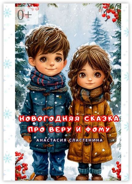 Обложка книги  «Новогодняя сказка про Веру и Фому»