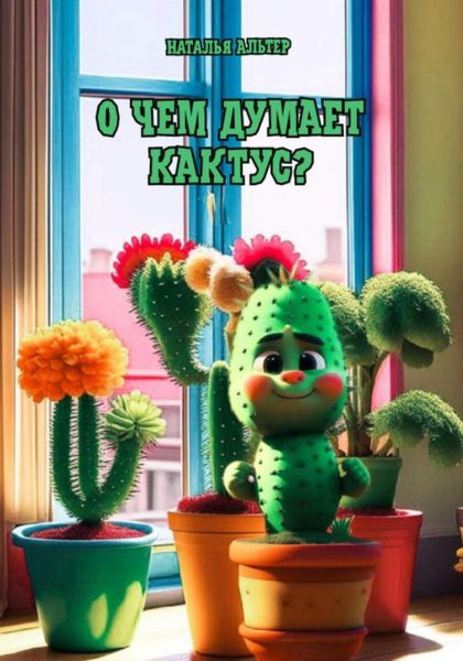 Обложка книги  «О чем думает кактус?»