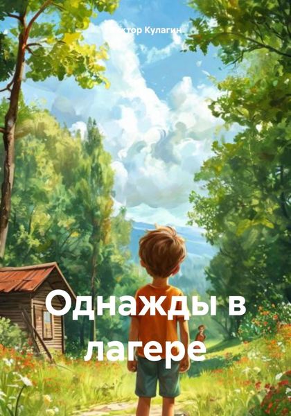 Обложка книги  «Однажды в лагере»