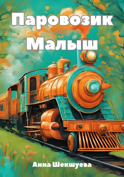 Обложка книги «Паровозик Малыш»