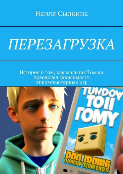 Обложка книги  «Перезагрузка. История о том, как мальчик Томми преодолел зависимость от компьютерных игр»
